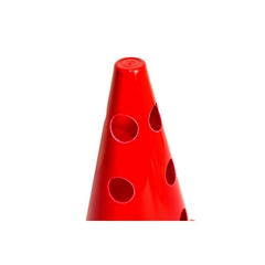 Cone de PVC 23 cm c/ barreira funcional - Pangué Materiais Esportivos