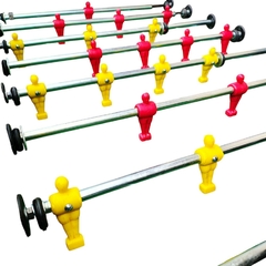 Pebolim junior embutido caixa superior boneco de polietileno (MDF) - Pangué Materiais Esportivos