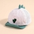 Imagen de GORRA PARA BEBÉ DINOSAURIO RAYAS