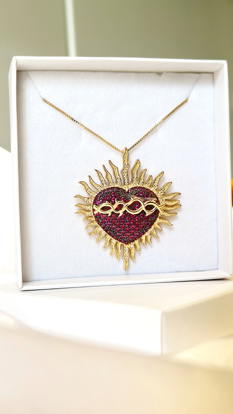 Colar Sagrado coração Jesus