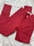 Pantalón cuero Rojo en internet