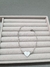 Pulseira de Coração Chapado - mar de perola
