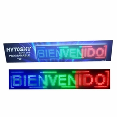 Cartel led programable 1 Mts multicolor - comprar online