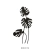 Decorativo Monstera Black - DecorOne
