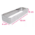 Cintura Rectangular Microperforada 12x4cm Doña Clara - comprar online