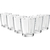 Vasos Bormioli línea Pulsar x6