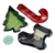 Set x 3 cortantes para galletitas con diseño Navidad 14 en internet
