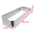 Cintura Rectangular Microperforada 20x7cm Doña Clara - comprar online