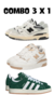 Adidas Campus 00s Verde, New Balance 550 Black, New Balance 550 Brown®️ | 3x1 + %50off!