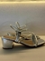 Salto feminino de tiras com detalhe no dedo - Use Monteiro Shoes