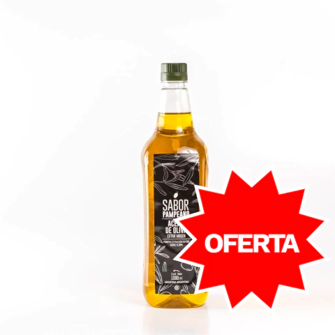 Aceite De Oliva Extra Virgen 1 Litro - Sabor Pampeano