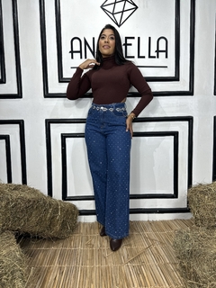 Calça jeans strass na internet