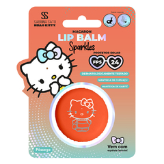 Lip Balm Sparkles FPS 24 Macaron Pêssego Sabrina Sato Hello Kitty 8g