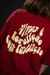 Camiseta OVER “Cotidiano” Vinho - comprar online