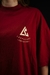 Camiseta OVER “Cotidiano” Vinho na internet