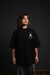 Camiseta OVER “Essence” Preta - LEPPACART