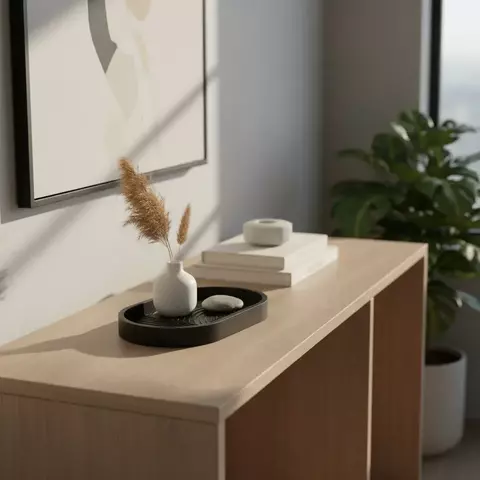 Bandeja Multiuso Estambul Azabache 20 cm - comprar online