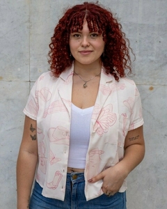 Camisa Cowboy Like Me Rosa
