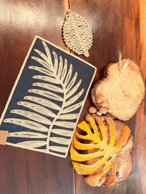 Jogo Americano Avulso Brazil Nature Palm Denim