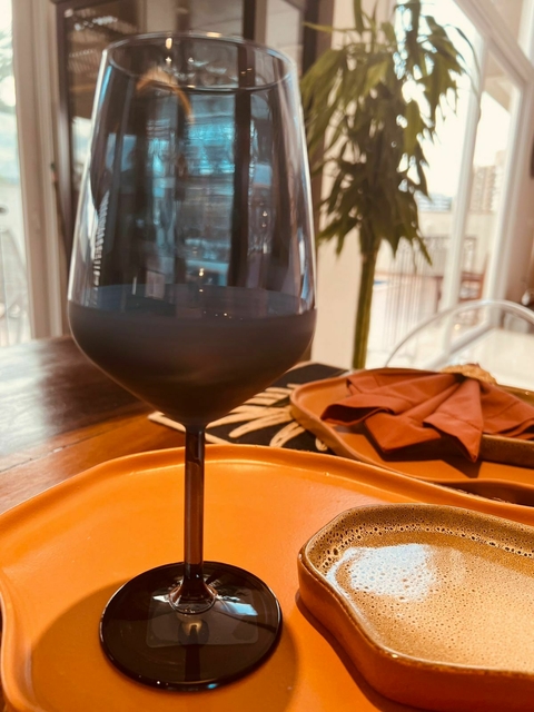 Conjunto 6 Taças Duo Azul Navy 490ml - comprar online