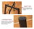 Conjunto Mesa Minimalista Com 4 Cadeiras Espaço Mínimo 1m2