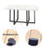 Mesa De Jantar Minimalista Com 6 Cadeiras Espaço Mínim 145cm - loja online
