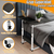 Mesa Mesinha Lateral De Cama Multiuso Notebook Café Ajustave - comprar online