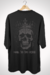 Camiseta Oversized Preta The Crowned Skull – A Coroa é Sua, Encare o Trono - comprar online