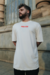 Camiseta Oversized Wings Torn, Spirit Unbroken Off White