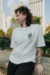 Camiseta Oversized Echoes of the Fallen Off White
