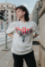 Camiseta Oversized Fallen 1985 Off White