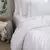 JUEGO DE SÁBANAS HOTEL KING LISAS 700 H EMBOZO BORDADO BLANCO