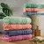TOALLA ALGODON CON GUARDA JACQUARD 50 X 80 CM. LINEA THREE