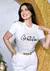 T-SHIRT FEMININA - GRATIDÃO VAZADO - comprar online