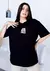 OVERSIZED - JESUS NEVER FAILS - COR PRETO