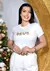 T-SHIRT FEMININA DEUS FLORES BORDADO