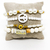 Kit de pulseira branca – 4 peças na internet
