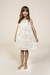 Vestido Infantil Bordado Vasado Flowertinno - comprar online