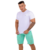 Bermuda Jeans Masculina Verde Neon Destroyed - A&L Moda Reis