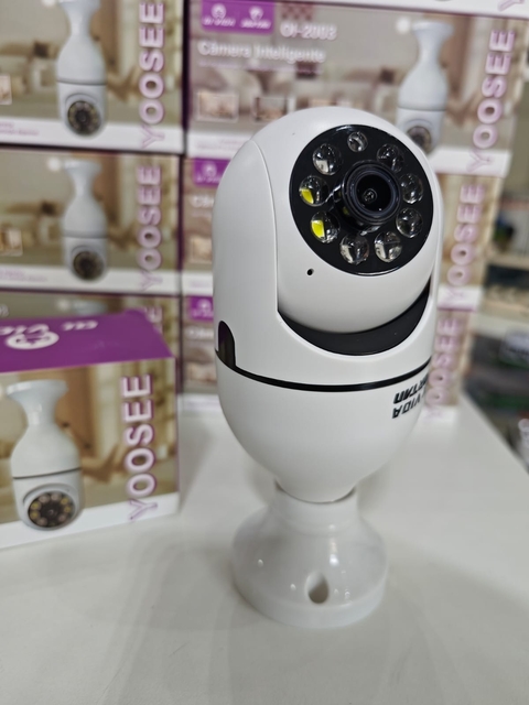 Câmera de segurança - soquete 360°