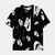 Camiseta Nike Sportswear Multi Swoosh ( Preta )