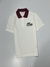Polo Lacsite Gola Em Vinho