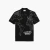 Polo worldwide lacoste ( preta com detalhes em branco )