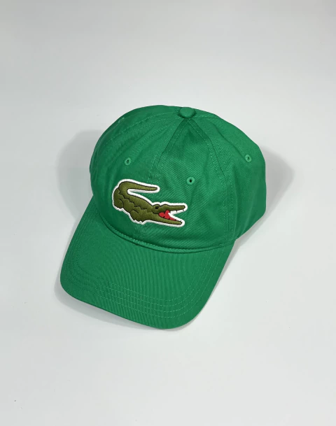 Boné lacoste big croc ( Verde ) - comprar online
