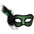 Antifaz Verde Con Negro - comprar en línea