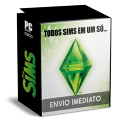 COMBO THE SIMS 1, 2, 3, 4 - THE SIMS MEDIEVAL - THE SIMS STORIES - MYSIMS PC - ENVIO DIGITAL