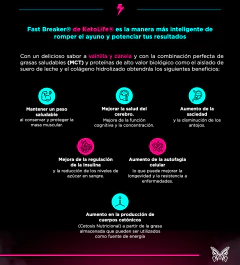 Malteada Fast Breaker 20 porciones Scoop - KETOLIFE 