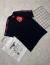 Camisa HUGO com Logo nas Mangas - Preta
