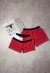Bermuda Tommy Hilfiger Colorblock — Vermelha