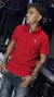 Polo Burberry — Vermelha na internet